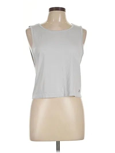 Pre-owned Under Armour Sleeveless T-shirt In Silver