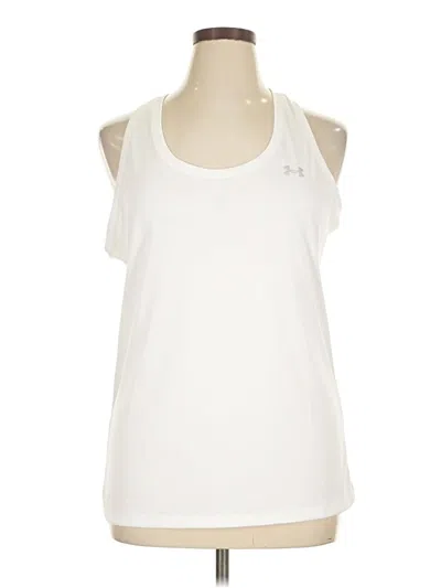Pre-owned Under Armour Sleeveless T-shirt In White