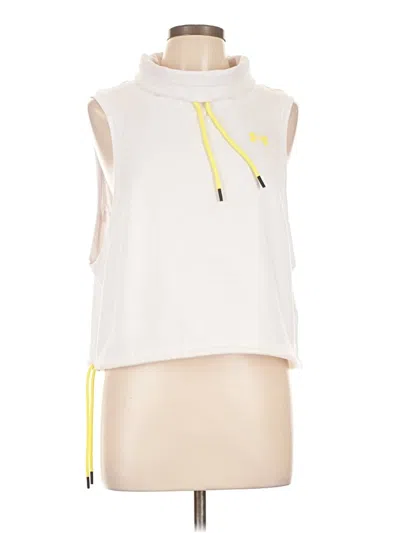 Pre-owned Under Armour Sleeveless T-shirt In White