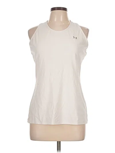 Pre-owned Under Armour Sleeveless T-shirt In White