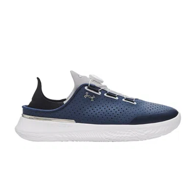 Pre-owned Under Armour Slipspeed 'academy Mod Grey' | Blue | Men's Size 10