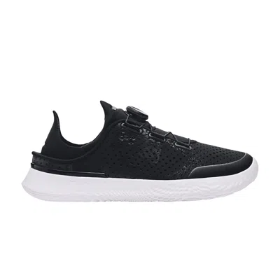 Pre-owned Under Armour Slipspeed Nubuck Gs 'black Steel' | Kid's Size 7