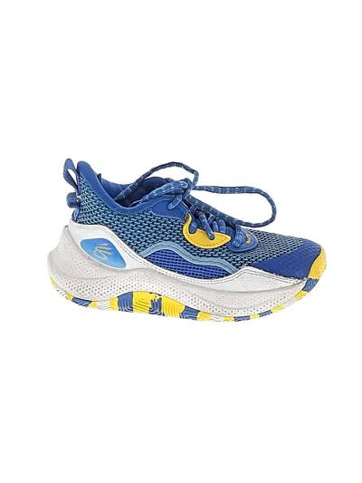 Pre-owned Under Armour Kids' Sneakers In Blue