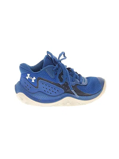 Pre-owned Under Armour Kids' Sneakers In Blue