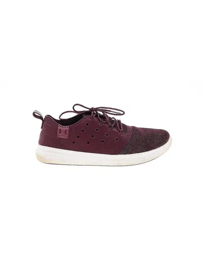 Pre-owned Under Armour Sneakers In Burgundy