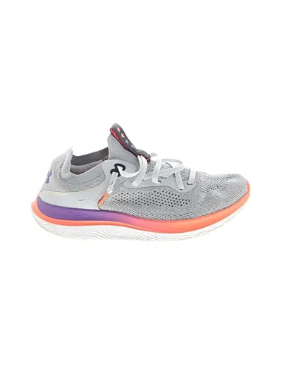 Pre-owned Under Armour Sneakers In Gray