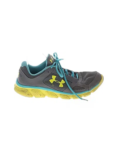 Pre-owned Under Armour Sneakers In Gray