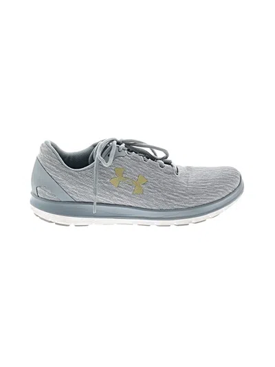 Pre-owned Under Armour Sneakers In Gray