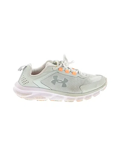 Pre-owned Under Armour Sneakers In Green