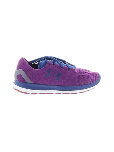 Pre-owned Under Armour Sneakers In Purple