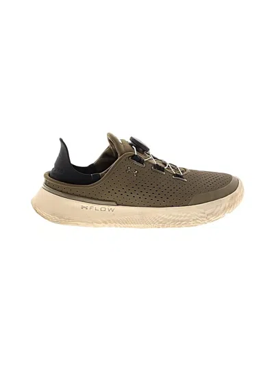 Pre-owned Under Armour Sneakers In Tan