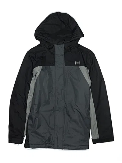 Pre-owned Under Armour Kids' Snow Jacket In Black