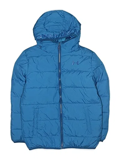 Pre-owned Under Armour Kids' Snow Jacket In Blue