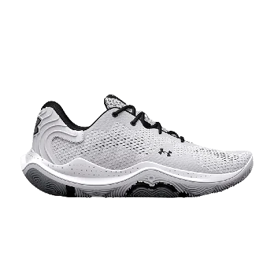 Pre-owned Under Armour Spawn 4 'white Metallic Silver'