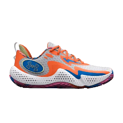 Pre-owned Under Armour Spawn 5 Le 'white Citrus Blast' In Grey