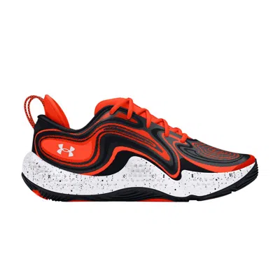 Pre-owned Under Armour Spawn 6 'black Phoenix Fire' | Red | Men's Size 11