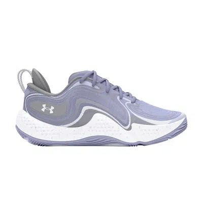 Pre-owned Under Armour Spawn 6 'celeste White' In Purple
