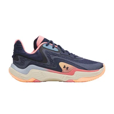 Pre-owned Under Armour Spawn 7 'blue Calm Sun Kiss' | Men's Size 8.5
