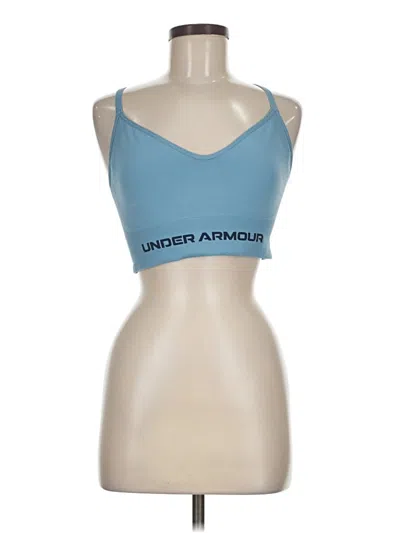 Pre-owned Under Armour Sports Bra In Blue