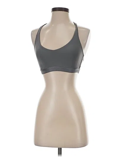 Pre-owned Under Armour Sports Bra In Gray