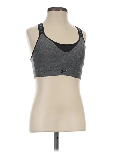 Pre-owned Under Armour Sports Bra In Gray