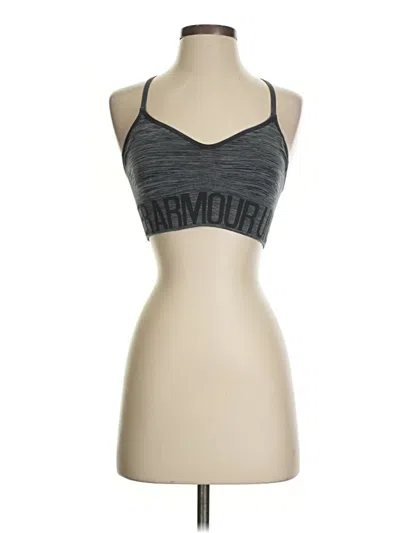 Pre-owned Under Armour Sports Bra In Gray