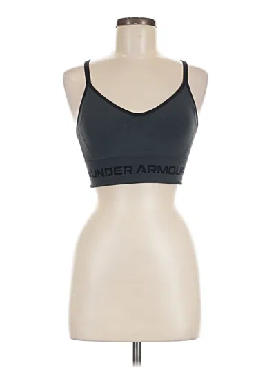 Pre-owned Under Armour Sports Bra In Gray