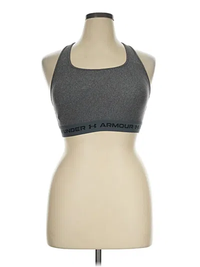 Pre-owned Under Armour Sports Bra In Gray