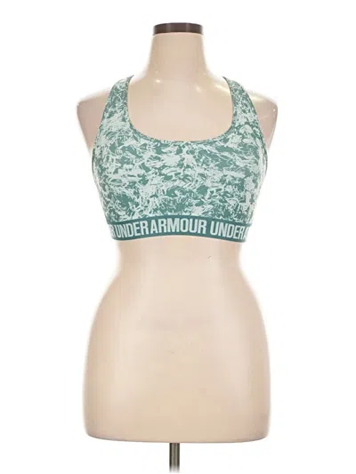 Pre-owned Under Armour Sports Bra In Green