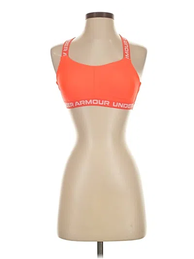 Pre-owned Under Armour Sports Bra In Orange