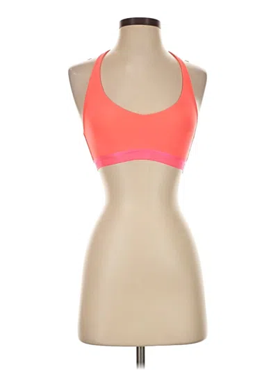 Pre-owned Under Armour Sports Bra In Orange