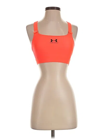 Pre-owned Under Armour Sports Bra In Orange