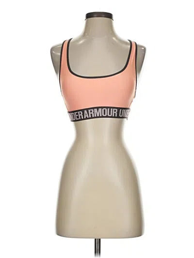 Pre-owned Under Armour Sports Bra In Orange