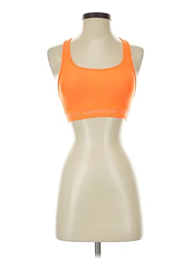 Pre-owned Under Armour Sports Bra In Orange