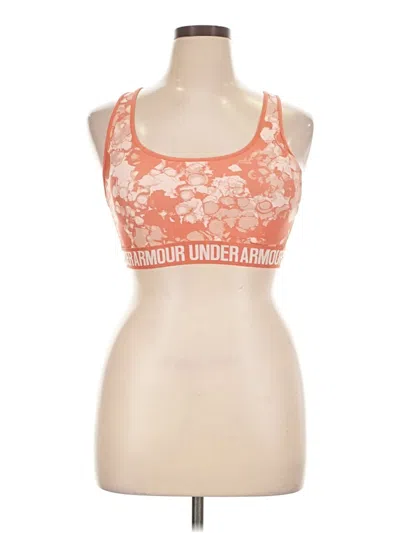 Pre-owned Under Armour Sports Bra In Orange