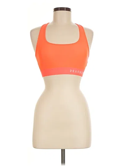 Pre-owned Under Armour Sports Bra In Orange