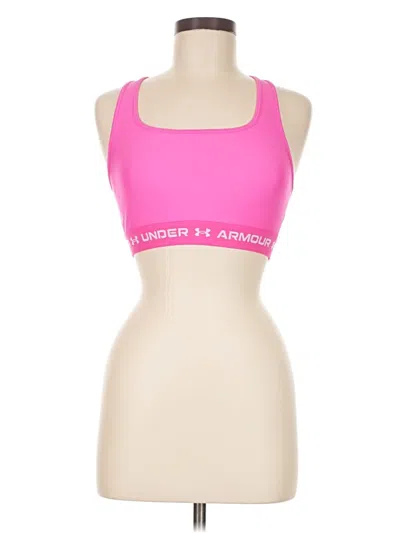 Pre-owned Under Armour Sports Bra In Pink