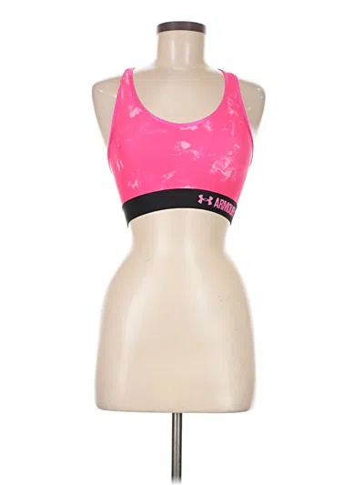Pre-owned Under Armour Sports Bra In Pink
