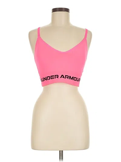 Pre-owned Under Armour Sports Bra In Pink