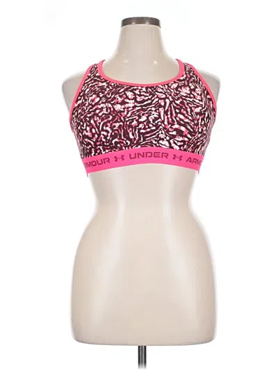 Pre-owned Under Armour Sports Bra In Pink