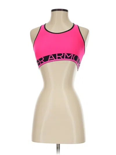 Pre-owned Under Armour Sports Bra In Pink