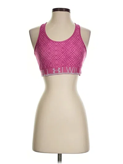 Pre-owned Under Armour Sports Bra In Pink