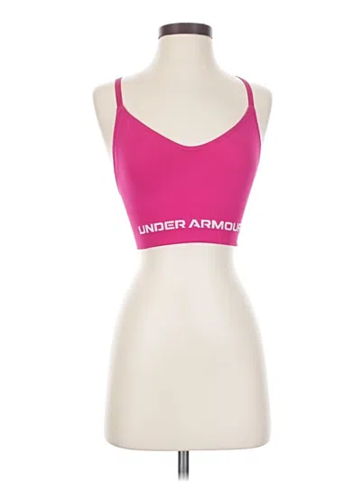 Pre-owned Under Armour Sports Bra In Pink