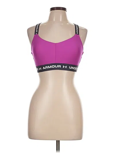 Pre-owned Under Armour Sports Bra In Purple