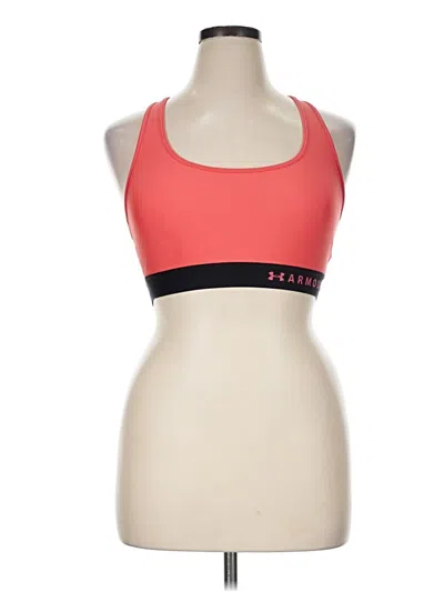 Pre-owned Under Armour Sports Bra In Red