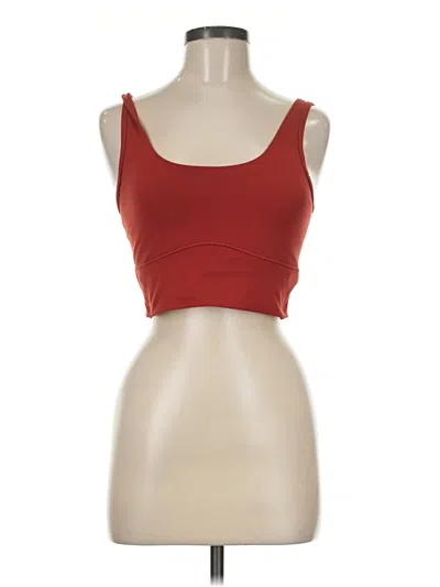 Pre-owned Under Armour Sports Bra In Red