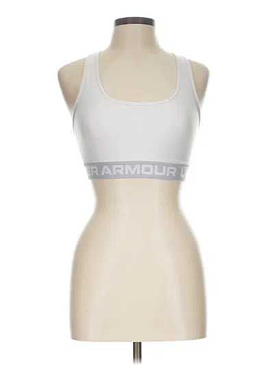 Pre-owned Under Armour Sports Bra In Silver