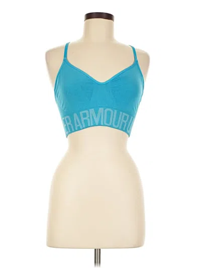 Pre-owned Under Armour Sports Bra In Teal