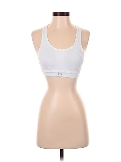 Pre-owned Under Armour Sports Bra In White