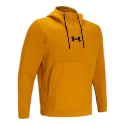 Under Armour Sportstyle Apollo Hoodie 'yellow' In Orange